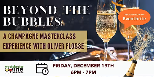 Beyond the Bubbles: A Champagne Masterclass Experience with Olivier Flosse