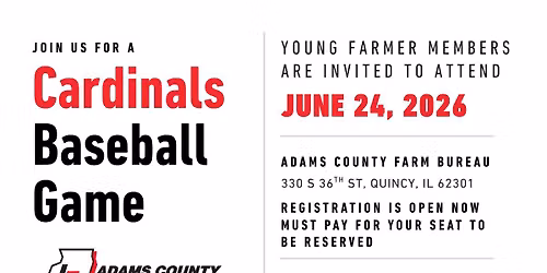 Young Farmers Cardinals Baseball Game