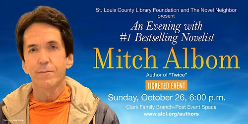 Author Event - Mitch Albom, "Twice"