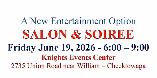 WNY Author Salon & Soiree
