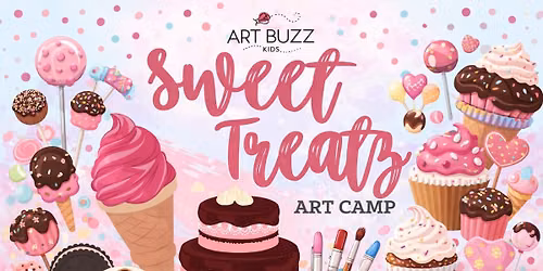 SUMMER CAMP: Sweet Treatz Art Camp! August 3rd-7th 9am-2pm