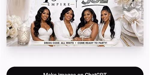 DMV\u2026 THIS is the ALL WHITE PARTY everybody will be outside for!