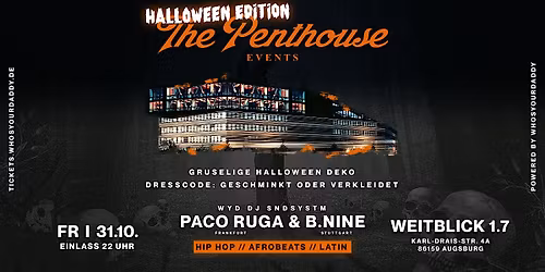 HALLOWEEN by THE PENTHOUSE  @ WEITBLICK 1.7