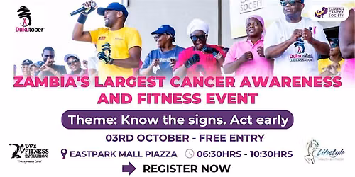 Zambia's Largest Cancer Fitness Event