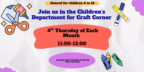 Central Library: Craft Corner
