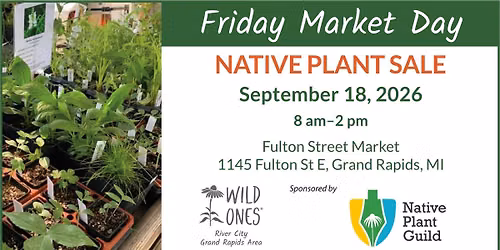 Friday Market Days Native Plant Sale