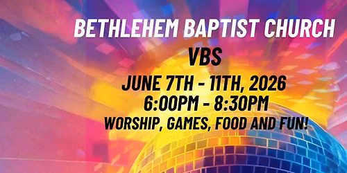 Vacation Bible School 