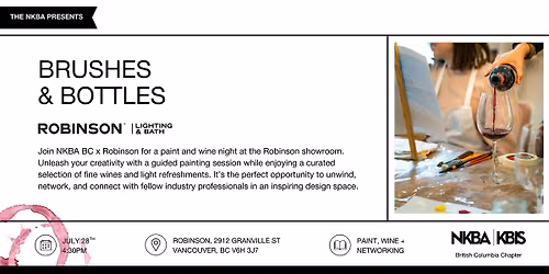 NKBA BC Presents: Brushes & Bottles