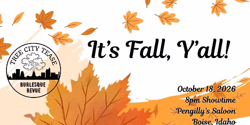 Tree City Tease: It's Fall, Y'all!