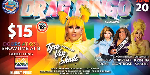 Drag Bingo: Benefiting Blount Pride