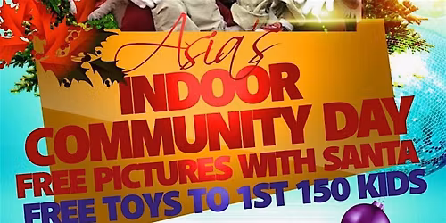 Asia\u2019s 5th Annual INDOOR Christmas Community Day