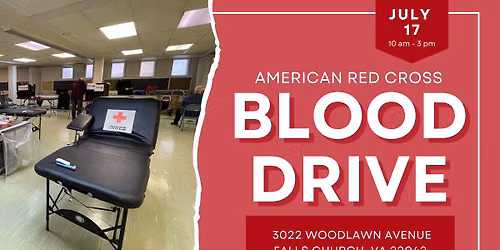 Red Cross Blood Drive in Falls Church
