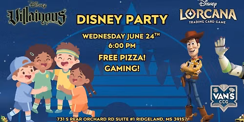 Van's Disney Party
