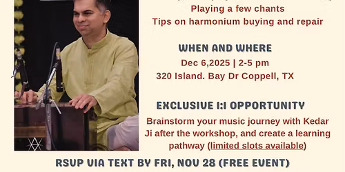 The Art and Science of Harmonium by Kedar Naphade