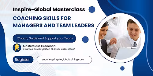 Coaching Skills for Managers Masterclass - LONDON