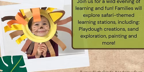 Wild About Learning: PreK Safari Night