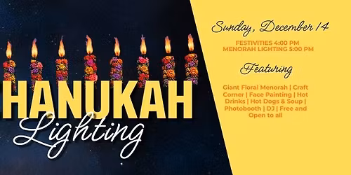 13th Annual Grand Chanukah Lighting