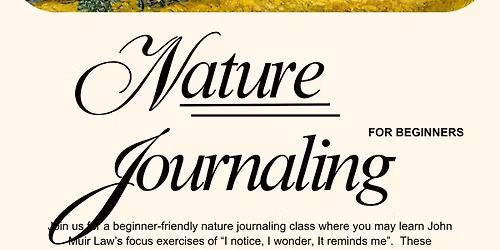 Nature Journaling for Beginners