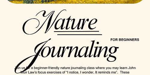 Nature Journaling for Beginners
