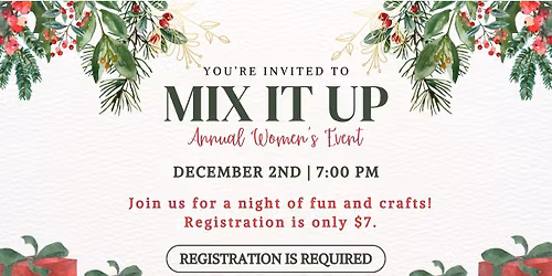 Mix It Up: Annual Women's Christmas Event!