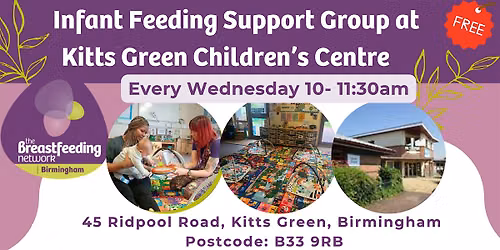 Infant Feeding Support Group at Kitts Green Children's Centre