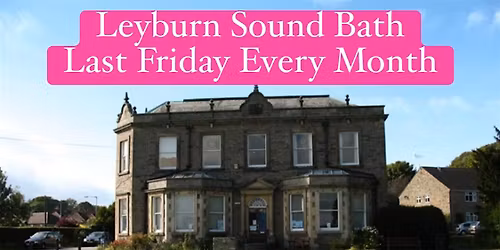 Christmas Sound Bath Leyburn Crystal Singing Bowls Aura Gong Reiki Drumming