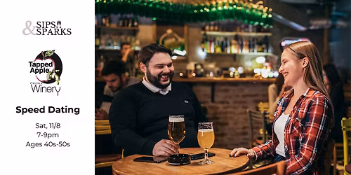 Speed Dating Ages 40s-50s in Westerly, RI at Tapped Apple