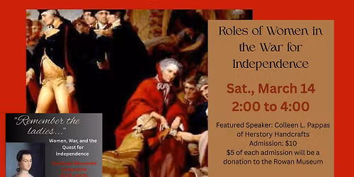 Roles of Women in the War for Independence