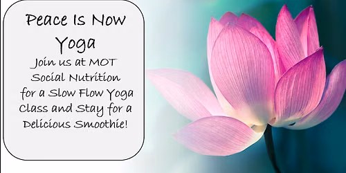 Peace Is Now Yoga