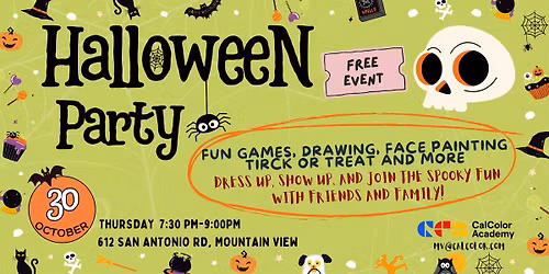 Mountain View CalColor Halloween Party!