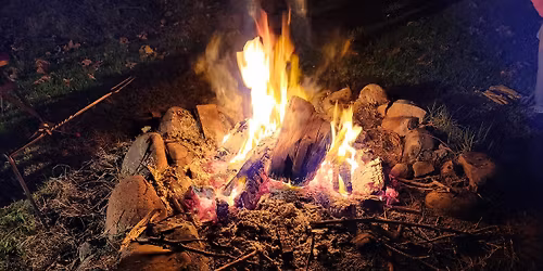 Backyard Bonfire at John & Bryant's House