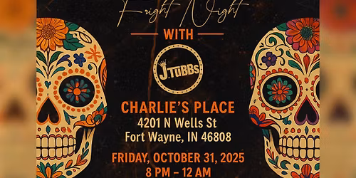 Bailaween @ Charlie's Place with J. Tubbs