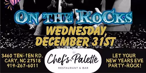 OTR New Years Eve Bash @ Chef's Palette