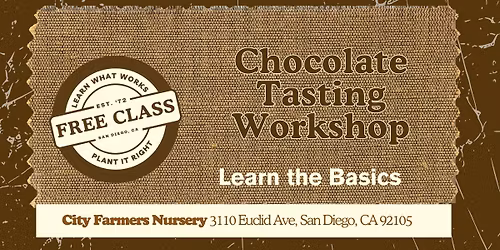 Chocolate Tasting Workshop