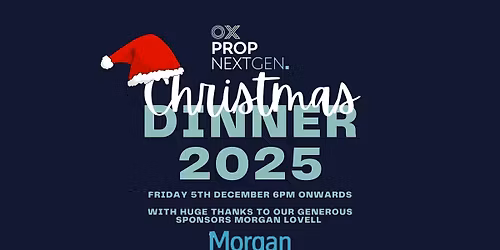 OxProp NextGen Christmas Dinner 2025