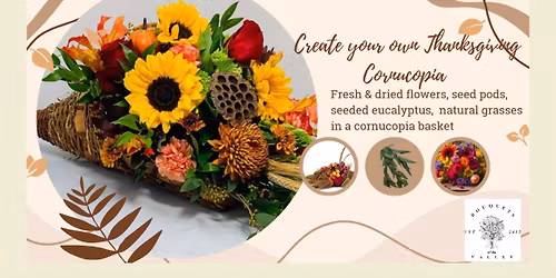 Create Your Own Thanksgiving Cornucopia 