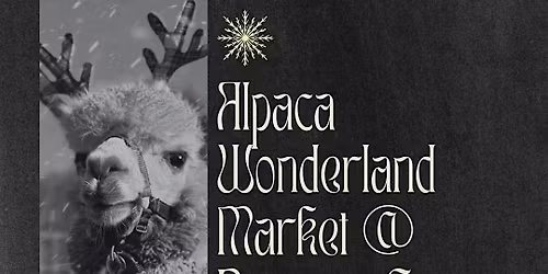 Alpaca Wonderland Winter Artisan Market