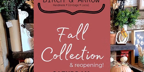 Birch & Arrow's Fall Collection! 