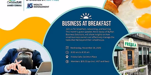 November Business at Breakfast