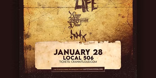 Left To Suffer 'Eternal Suffering' Tour at Local 506 | 1\/28\/2026