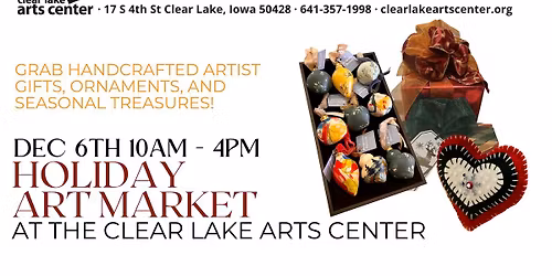 Holiday Art Market at the Clear Lake Arts Center