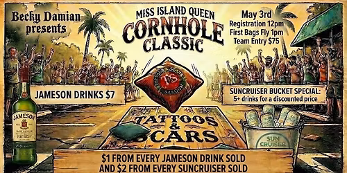 Miss Island Queen Cornhole Event