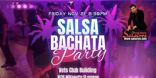 Salsa and Bachata Social Dance & Drop-in Class
