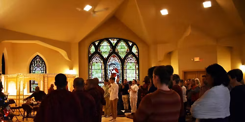 New Year Blessing at Blue Lotus Temple - Monk Sponsorship