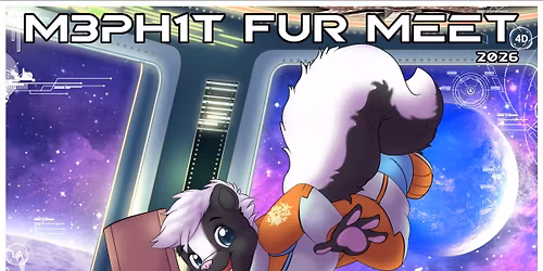 Mephit Fur Meet 2026: Space Station M3PH1T