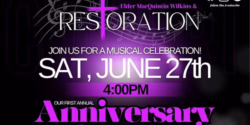 1st Annual Anniversary Concert