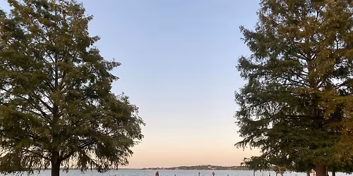 Sunset Yoga at Lake Arlington