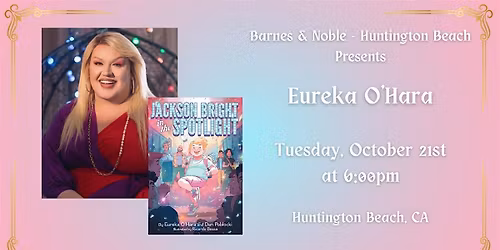 Eureka O'Hara celebrates JACKSON BRIGHT IN THE SPOTLIGHT at B&N - HB