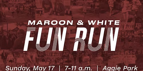 Maroon and White Fun Run