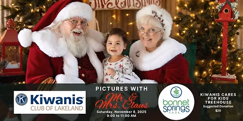 Family Pictures with Mr. & Mrs. Santa Claus